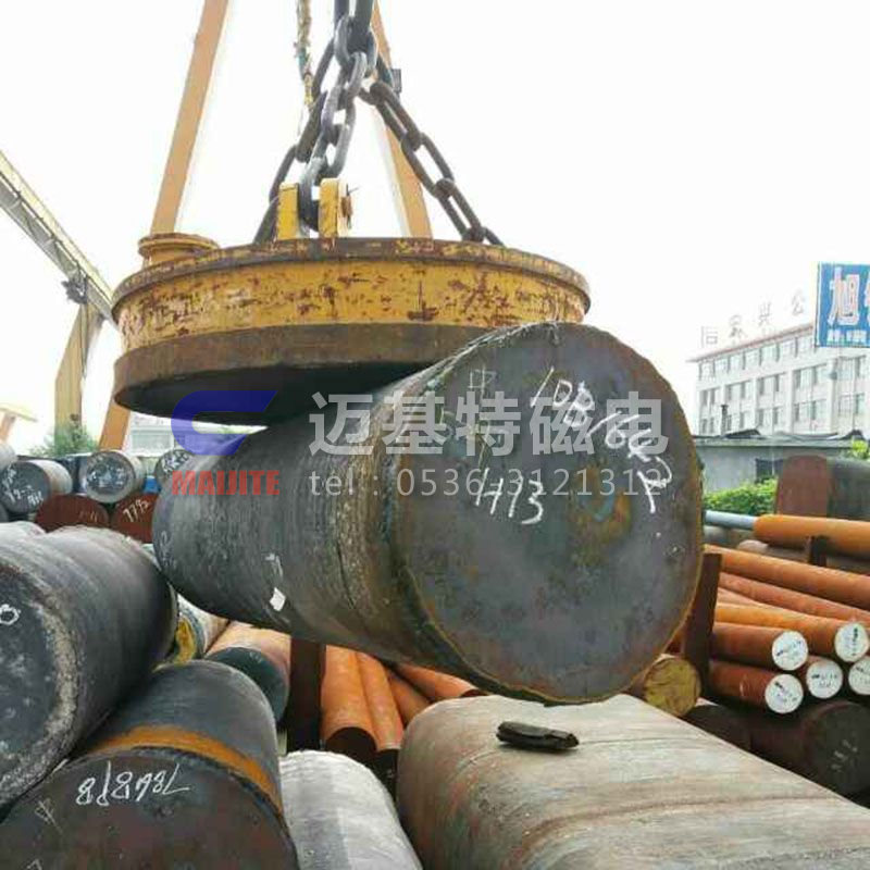 MW03系列吊運鋼坯、板坯用和翻轉(zhuǎn)板坯用起重電磁鐵